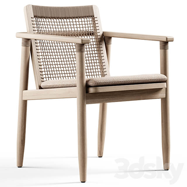 Vincent Sheppard David dining armchair 3D Models