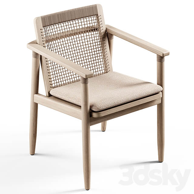 Vincent Sheppard David dining armchair 3D Models