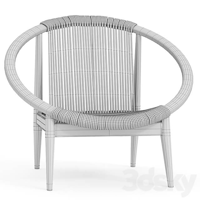 Frida Lounge Chair 3D Models