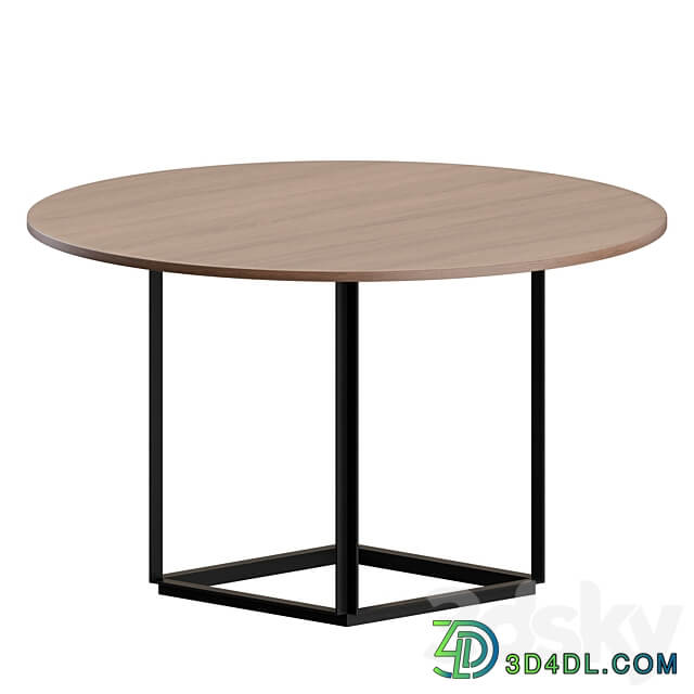 Dining Set 02 by New Works Table Chair 3D Models