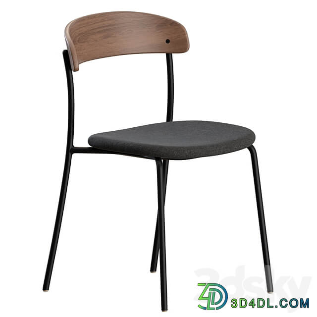 Dining Set 02 by New Works Table Chair 3D Models