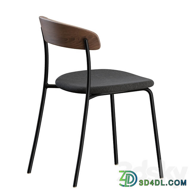 Dining Set 02 by New Works Table Chair 3D Models