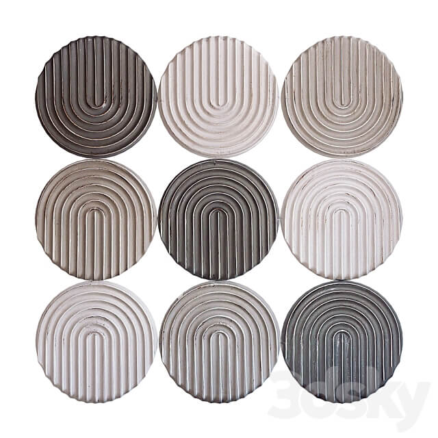 Steelside Plate Wall Other decorative objects 3D Models