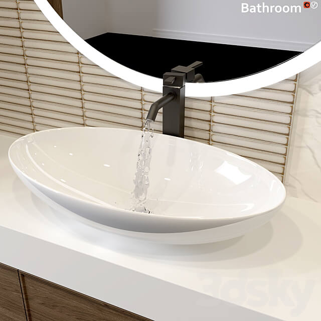 bathroom furniture 3D Models