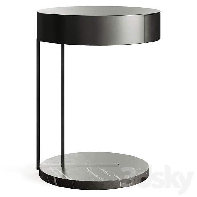 Meridiani Ralf Night Table by Andrea Parisio Sideboard Chest of drawer 3D Models