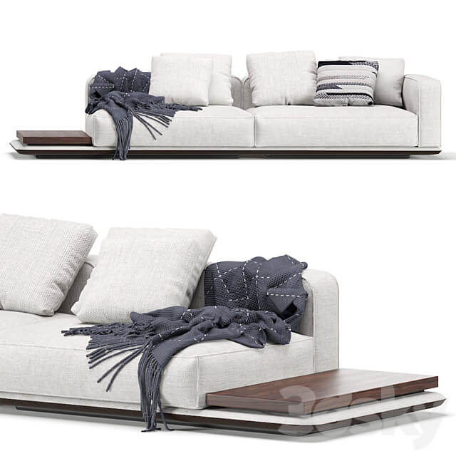 Minotti HORIZONE Modular Sofa 02 3D Models