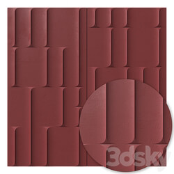 Decorative panel Inkiostro Bianco MOTIVO 3D Models 
