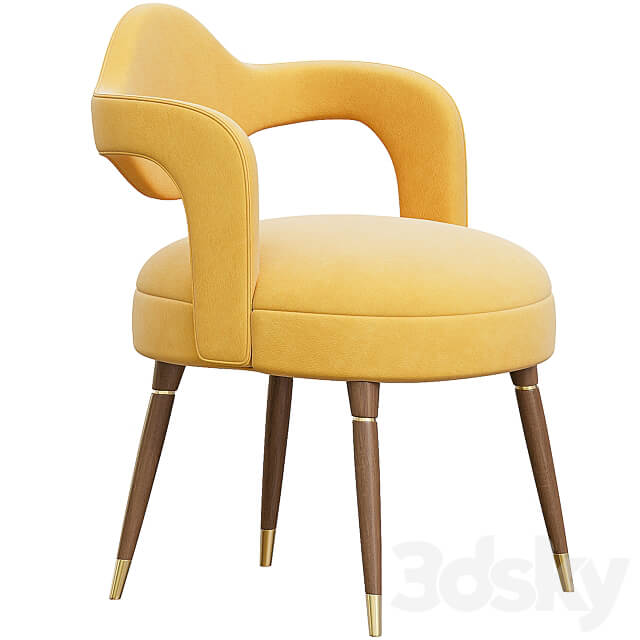 DINING CHAIR CHAPLIN 3D Models