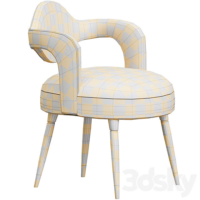 DINING CHAIR CHAPLIN 3D Models