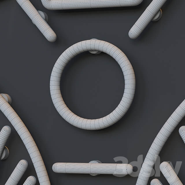 Neon decor 3 Other decorative objects 3D Models