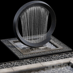 Waterfall fountains cascade 13 Other 3D Models 