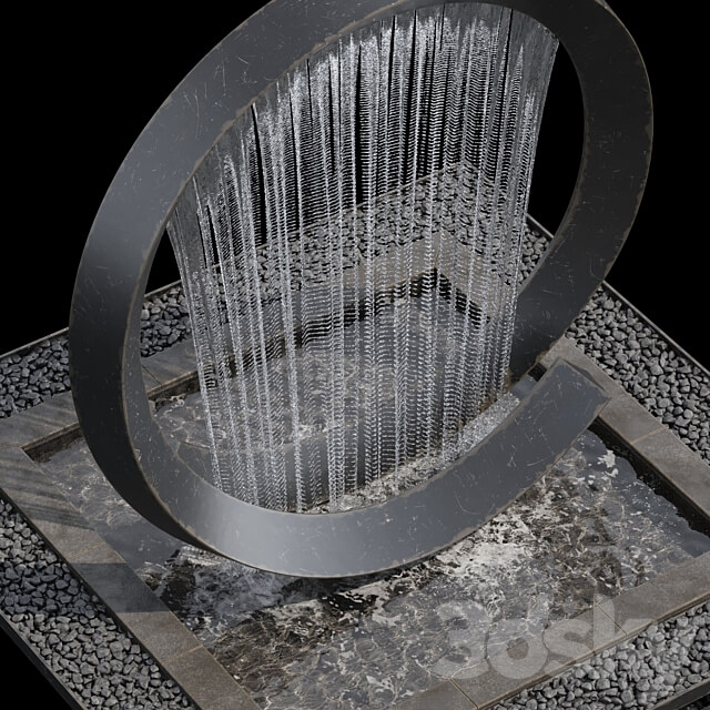 Waterfall fountains cascade 13 Other 3D Models