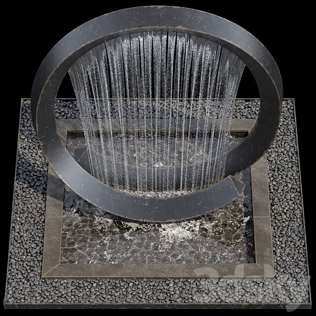 Waterfall fountains cascade 13 Other 3D Models