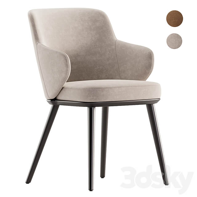 Foyer chair by Calligaris 3D Models