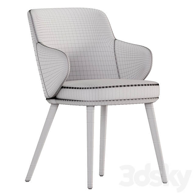 Foyer chair by Calligaris 3D Models
