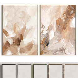Plaster Two Photo Frame R 245 3D Models 