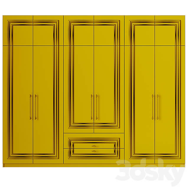 Wardrobe 7 Wardrobe Display cabinets 3D Models