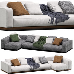 Minotti Horizonte Modular Sofa 06 3D Models 