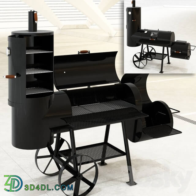Smokehouse Marshall Smockers 3D Models