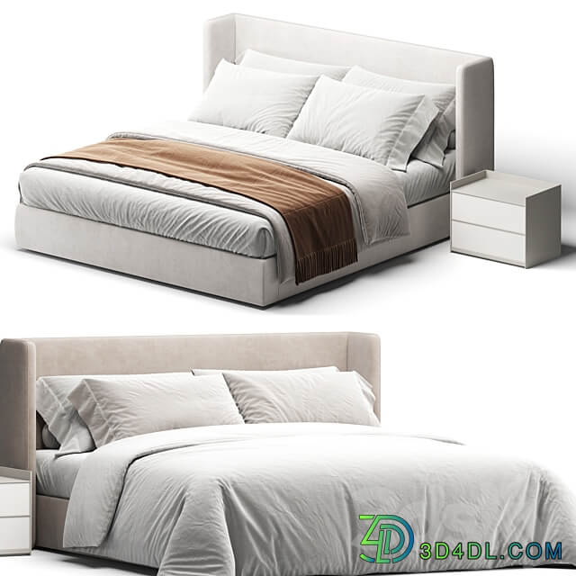 Mira M Bed Bed 3D Models