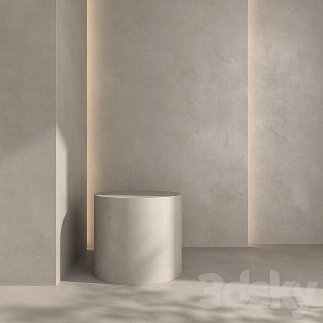 Decorative plaster v12 Stone 3D Models