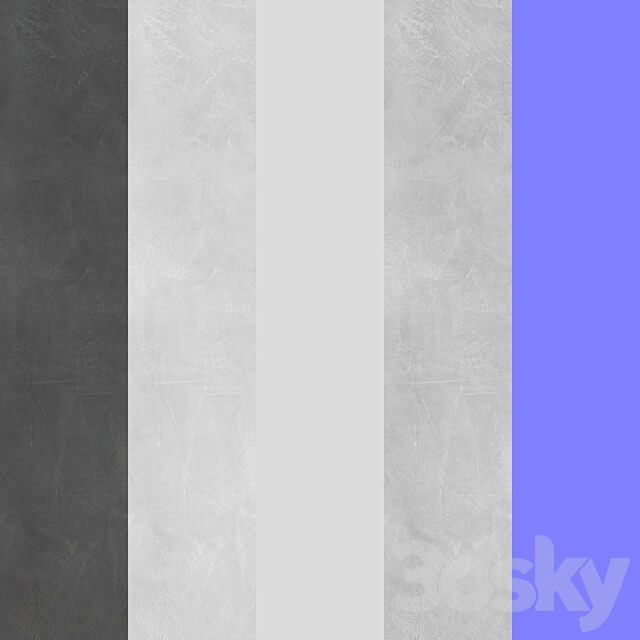 Decorative plaster v12 Stone 3D Models