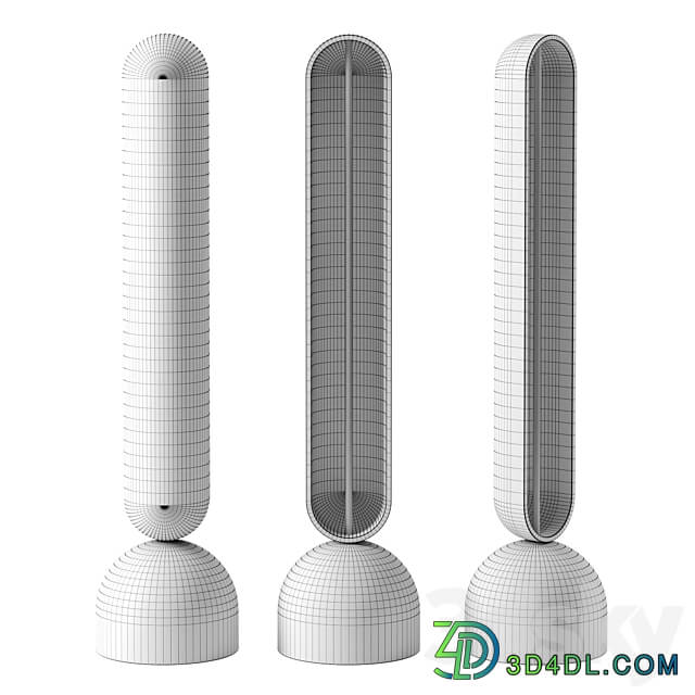 Emersion Floor Lamp by Arthur Vallin 3D Models