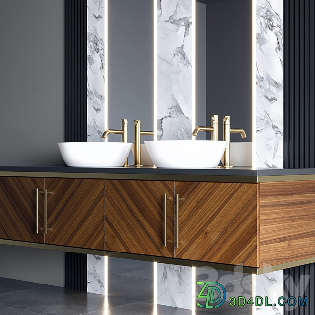 bathroom furniture 32 3D Models