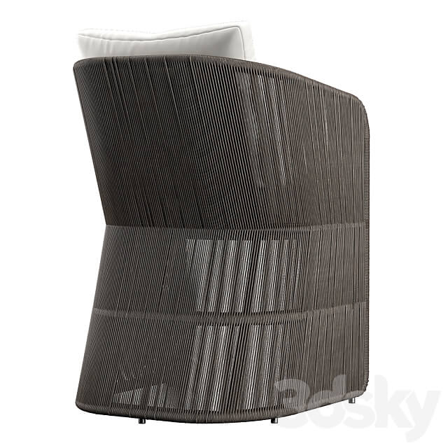 Havana arm chair 3D Models