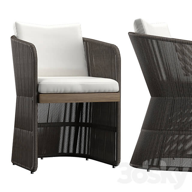 Havana arm chair 3D Models