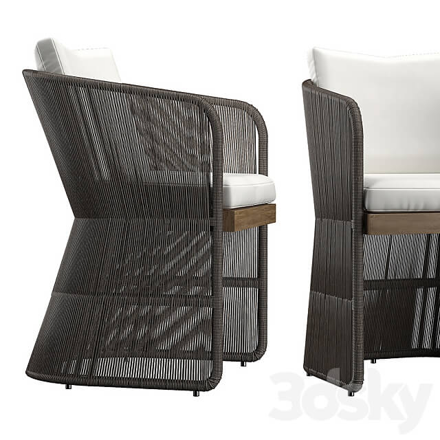 Havana arm chair 3D Models