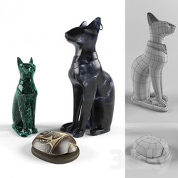 Egyptian statues 