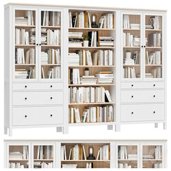 IKEA HEMNES Wardrobe Display cabinets 3D Models 