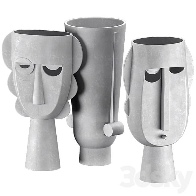 Er vases 3D Models