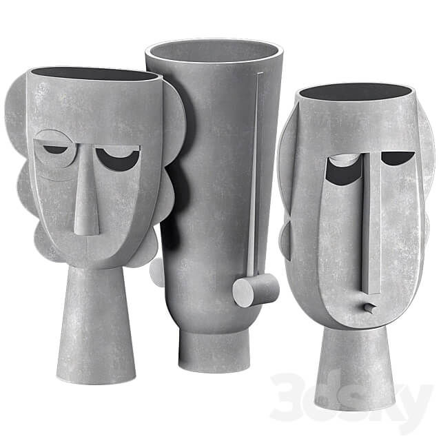 Er vases 3D Models