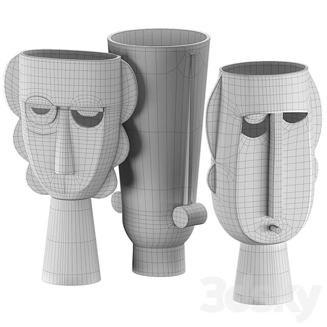 Er vases 3D Models