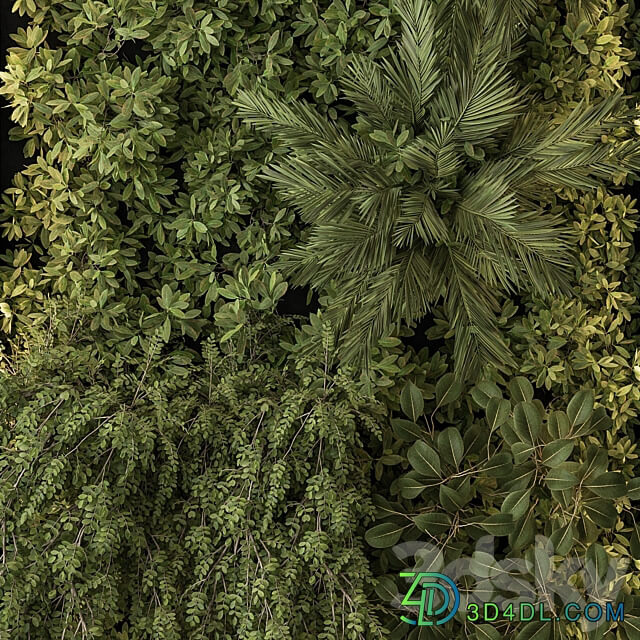 Vertical Garden Wall Decor 59 Fitowall 3D Models