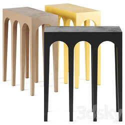 Bow Console Table By 101 Copenhagen 3D Models 