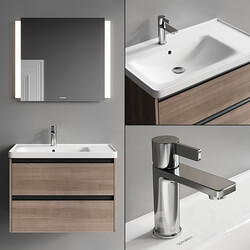 Duravit Ketho.2 Vanity Unit Set 3 3D Models 