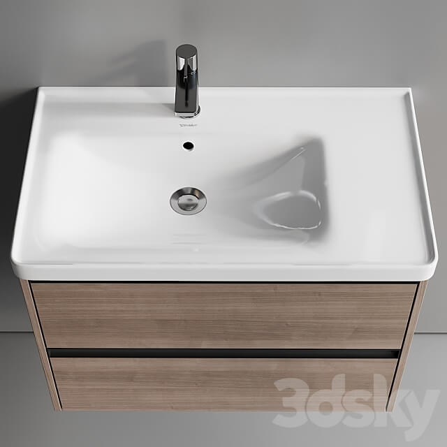 Duravit Ketho.2 Vanity Unit Set 3 3D Models