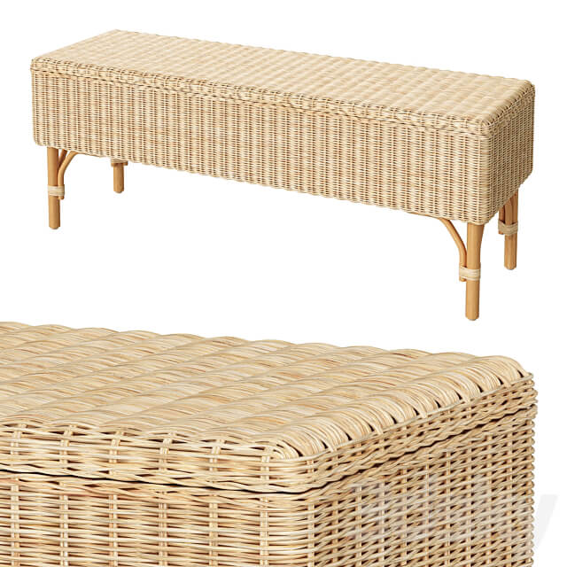 TOLKNING bench by IKEA Other 3D Models