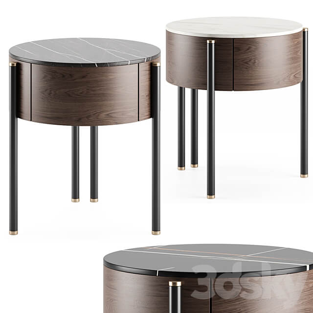 MAYFAIR Bedside table by Capital Collection Sideboard Chest of drawer 3D Models