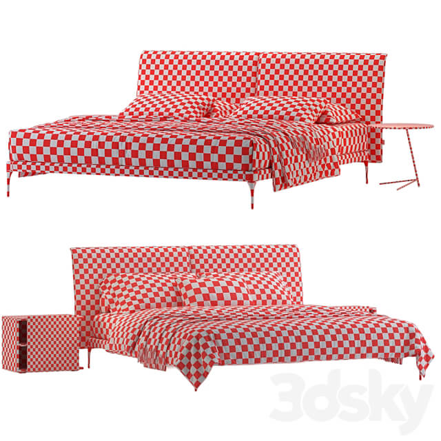 Ditre italia ADA Bed Bed 3D Models