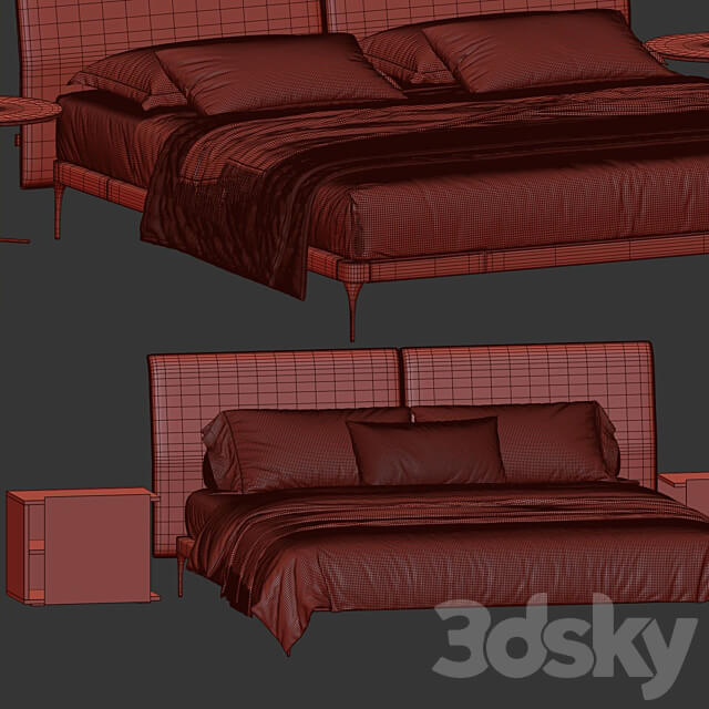 Ditre italia ADA Bed Bed 3D Models