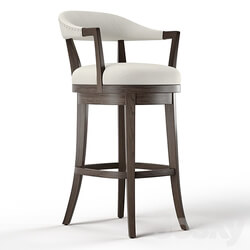 Menlo Swivel Barstool 3D Models 