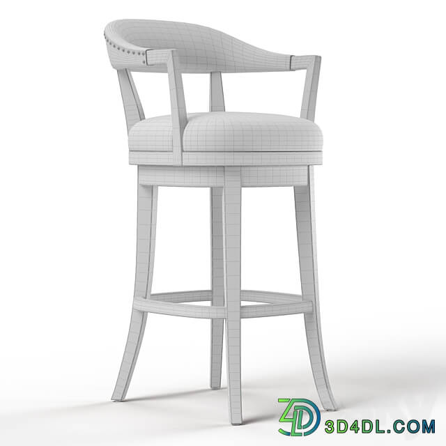 Menlo Swivel Barstool 3D Models