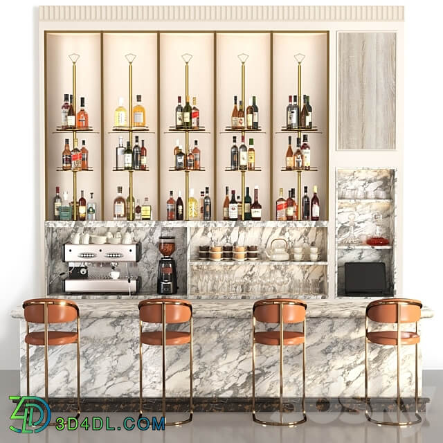 Bar 01 3D Models