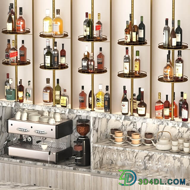 Bar 01 3D Models