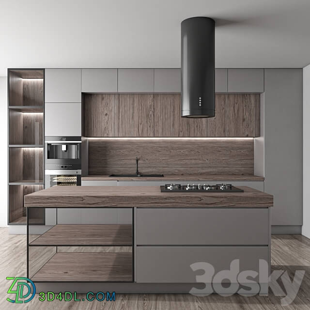 kitchen set 41 Kitchen 3D Models