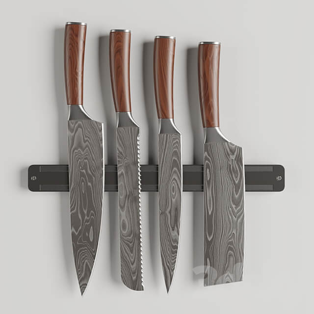 kitchen accessories 01 3D Models
